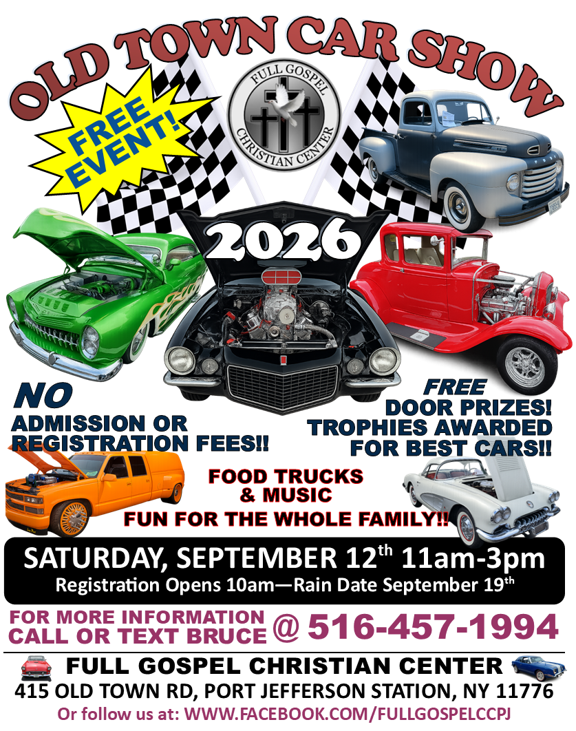 2026 Old Town Car Show Flyer1